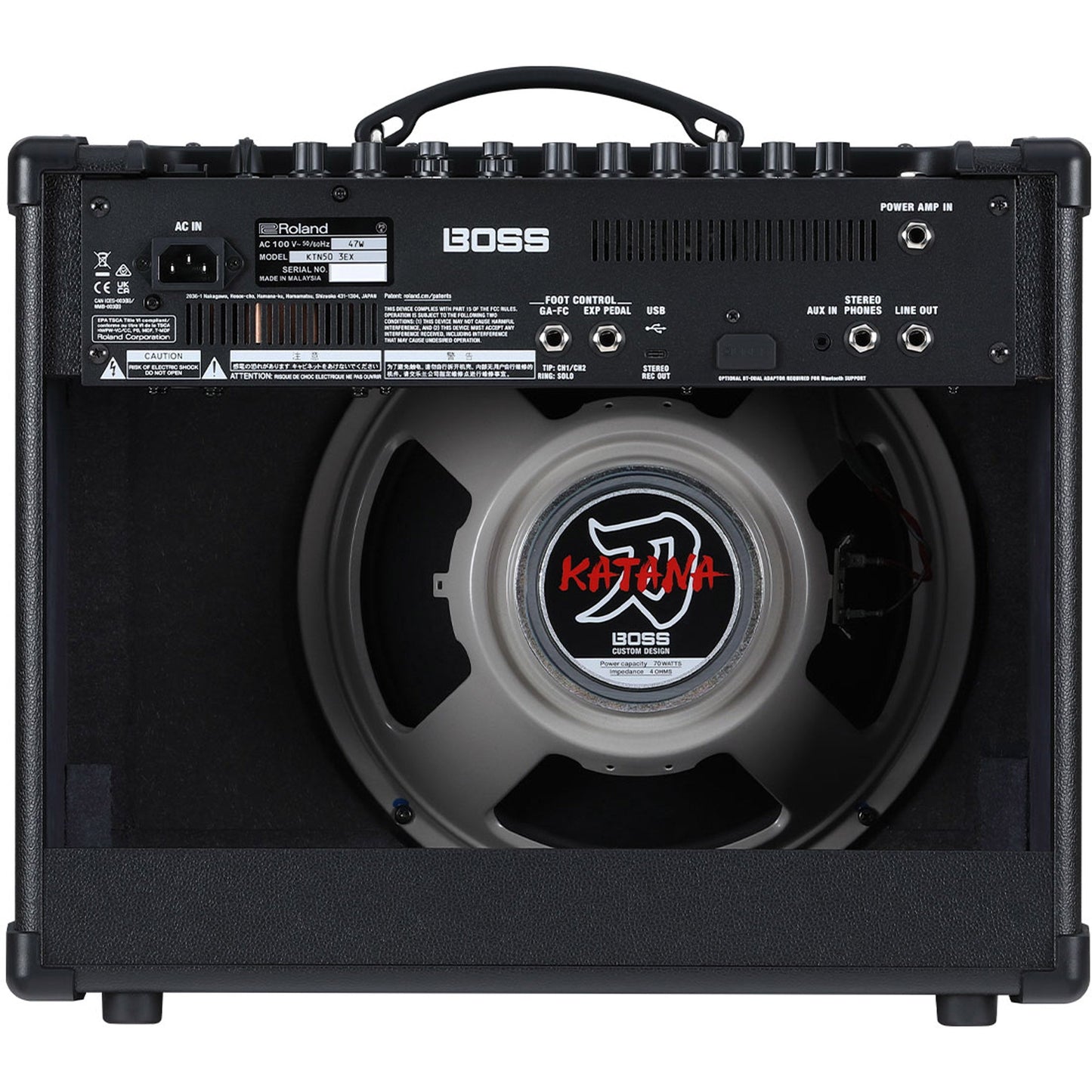 BOSS Katana-50 EX Gen 3 50W 1x12" Combo Modeling Guitar Amplifier